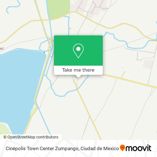 Cinépolis Town Center Zumpango map