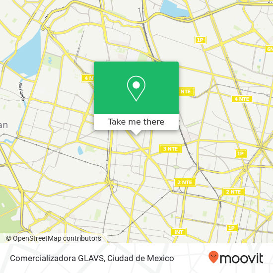 Comercializadora GLAVS map
