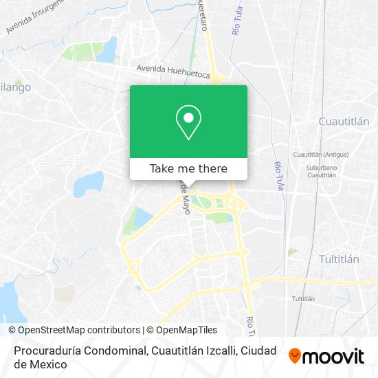 Procuraduría Condominal, Cuautitlán Izcalli map
