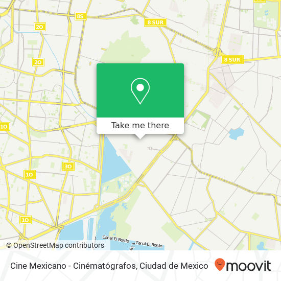 Cine Mexicano - Cinématógrafos map