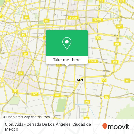 Cjon. Aida - Cerrada De Los Ángeles map