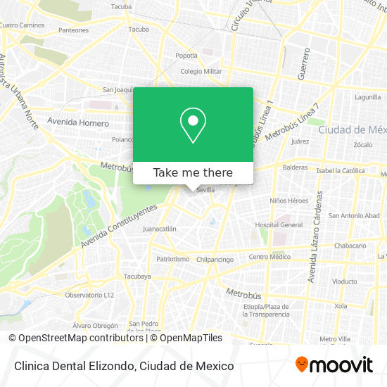 Clinica Dental Elizondo map