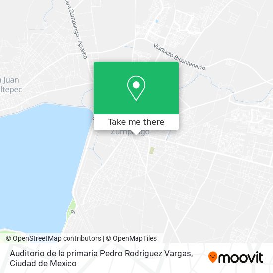 Auditorio de la primaria Pedro Rodriguez Vargas map