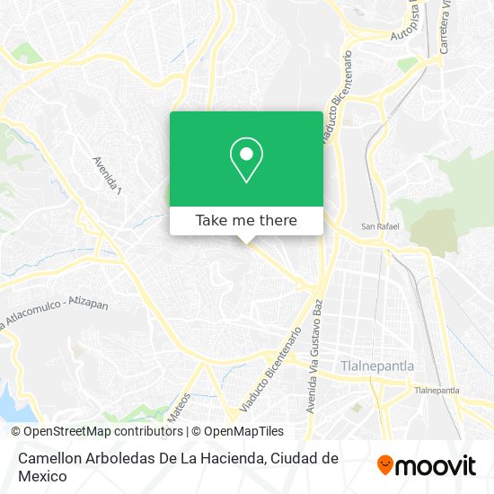 Mapa de Camellon Arboledas De La Hacienda