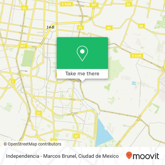 Mapa de Independencia - Marcos Brunel