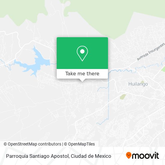 Mapa de Parroquía Santiago Apostol