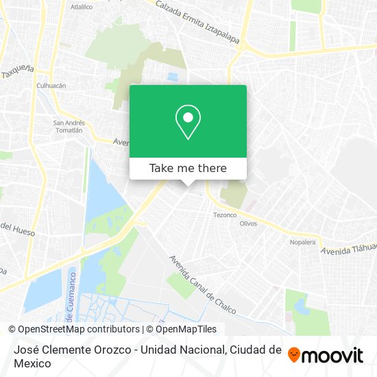 Mapa de José Clemente Orozco - Unidad Nacional