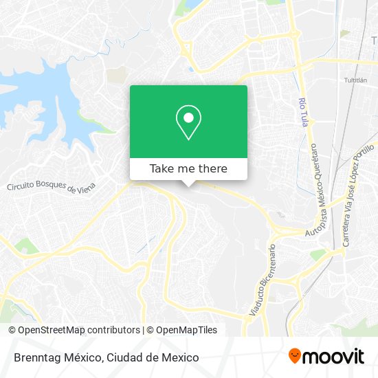 Brenntag México map