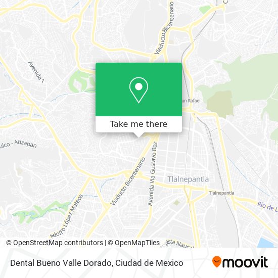 Dental Bueno Valle Dorado map