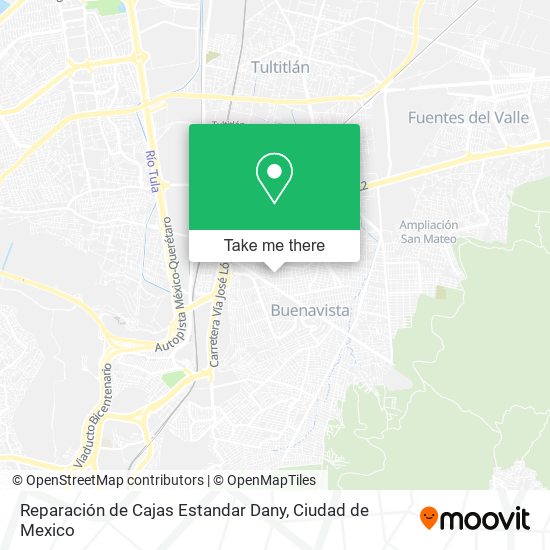 Mapa de Reparación de Cajas Estandar Dany