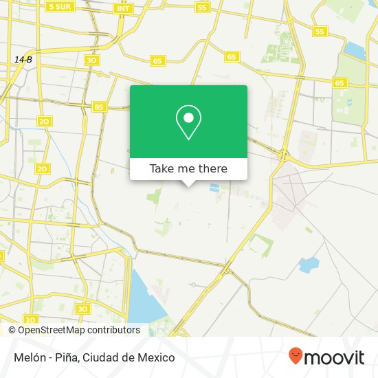Mapa de Melón - Piña