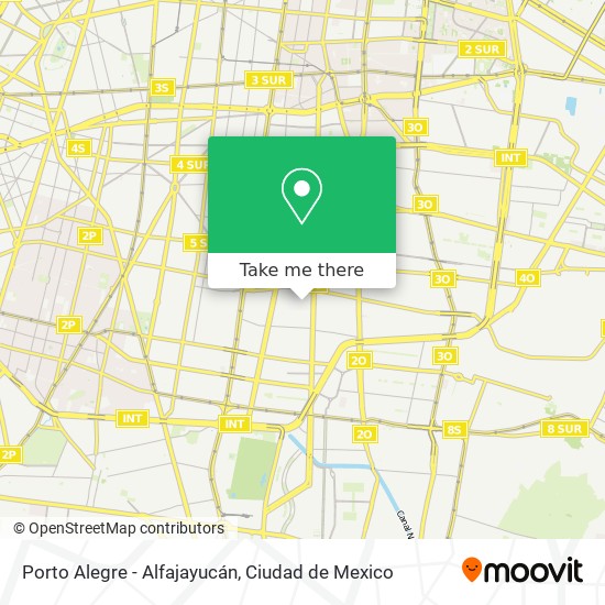 Porto Alegre - Alfajayucán map