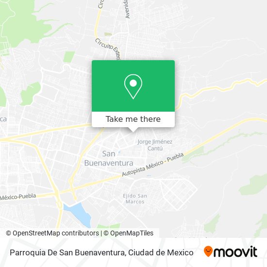 Parroquia De San Buenaventura map