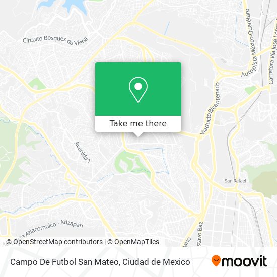 Campo De Futbol San Mateo map