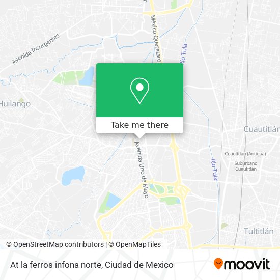 Mapa de At la ferros infona norte