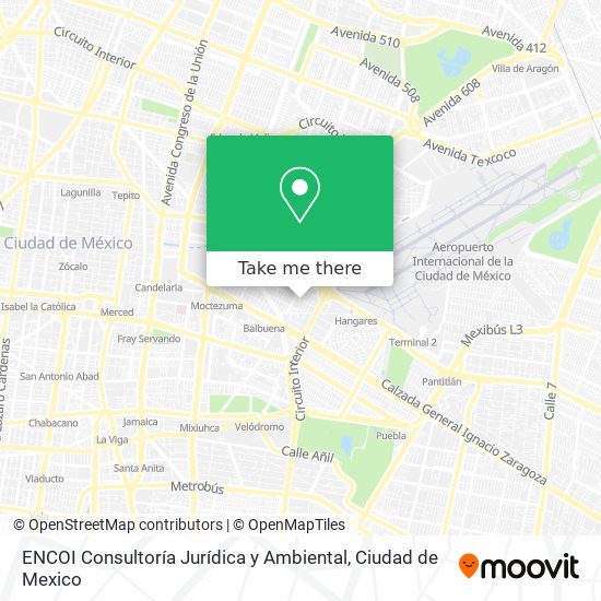 ENCOI Consultoría Jurídica y Ambiental map