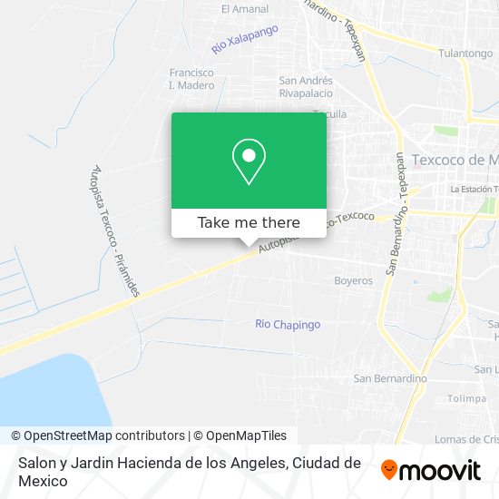 Salon y Jardin Hacienda de los Angeles map