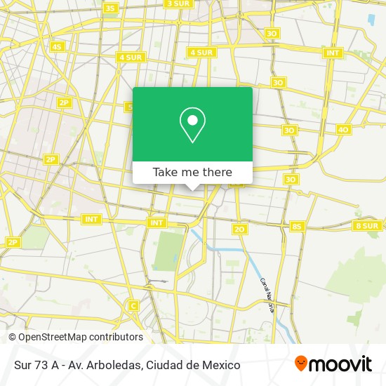 Sur 73 A - Av. Arboledas map