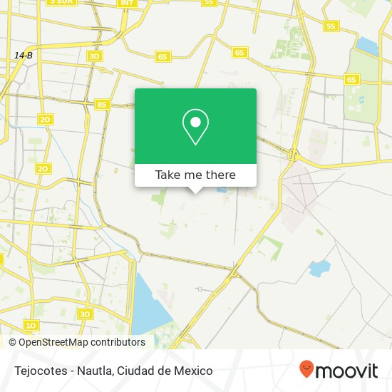 Tejocotes - Nautla map