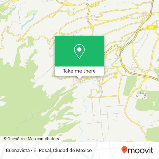 Mapa de Buenavista - El Rosal