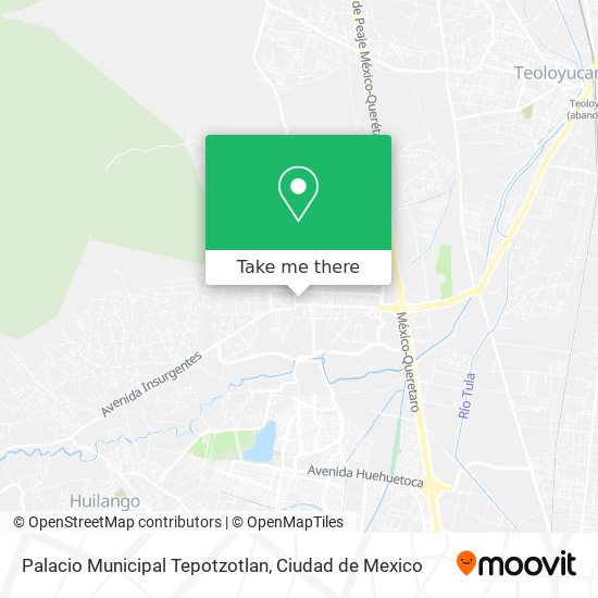 Palacio Municipal Tepotzotlan map