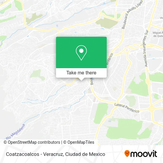 Coatzacoalcos - Veracruz map