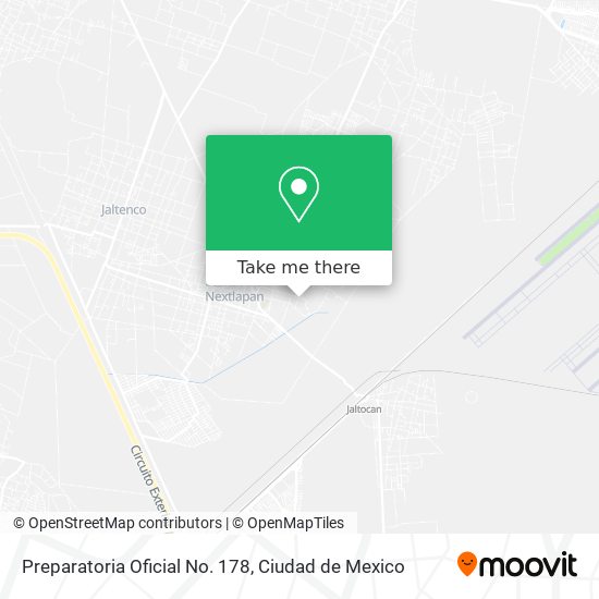 Preparatoria Oficial No. 178 map
