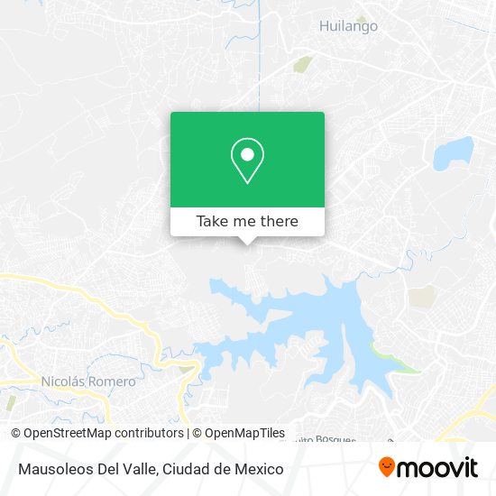 Mapa de Mausoleos Del Valle