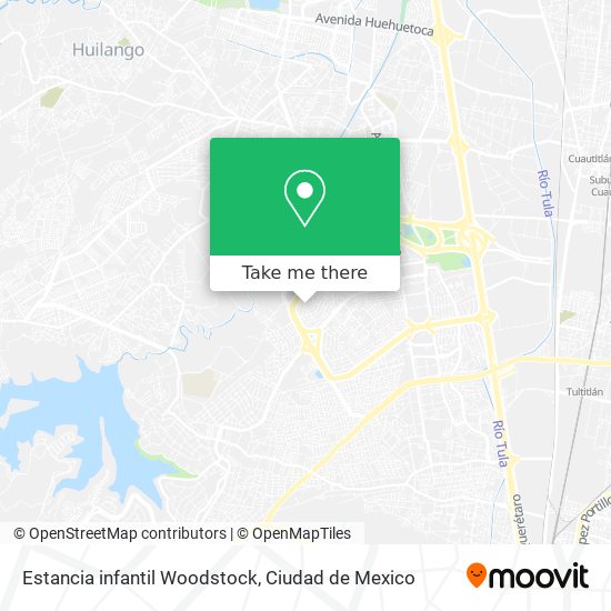 Mapa de Estancia infantil Woodstock
