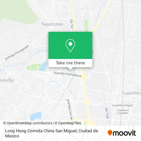 Long Hong Comida China San Miguel map