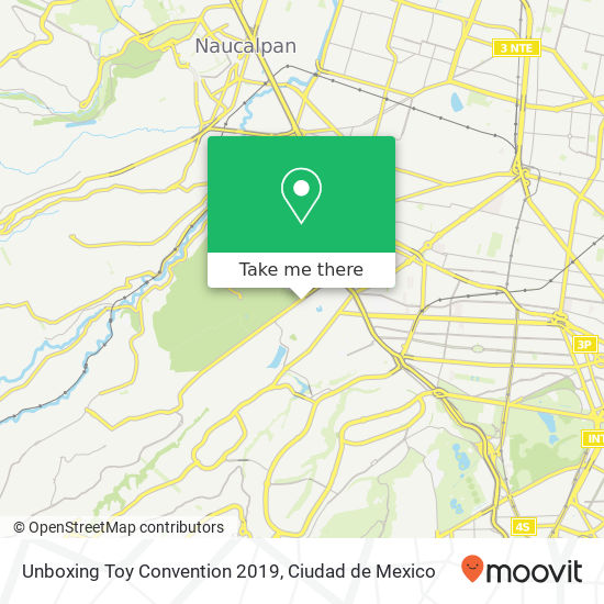 Mapa de Unboxing Toy Convention 2019