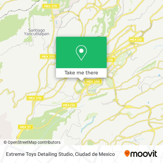 Mapa de Extreme Toys Detailing Studio