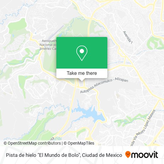 Pista de hielo "El Mundo de Bolo" map