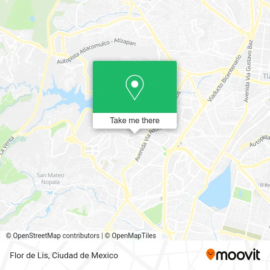 Flor de Lis map