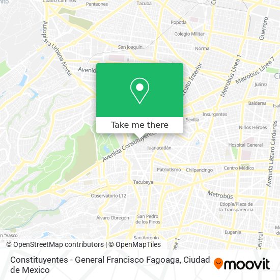 Mapa de Constituyentes - General Francisco Fagoaga