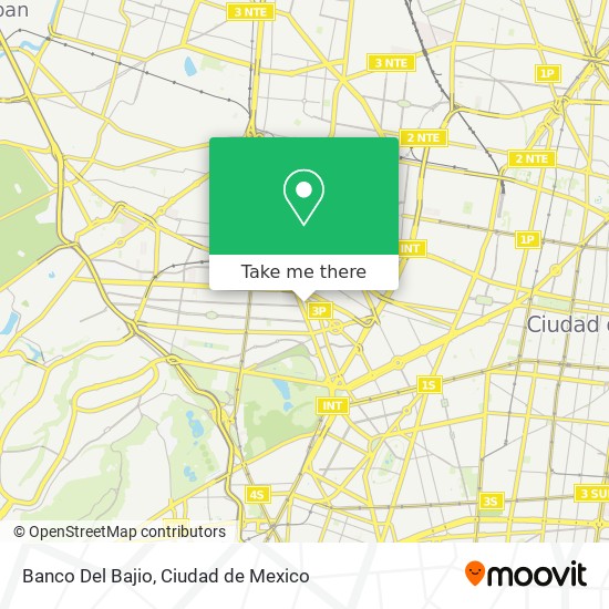 Banco Del Bajio map