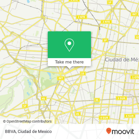 BBVA map