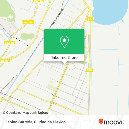 Gabino Barreda map