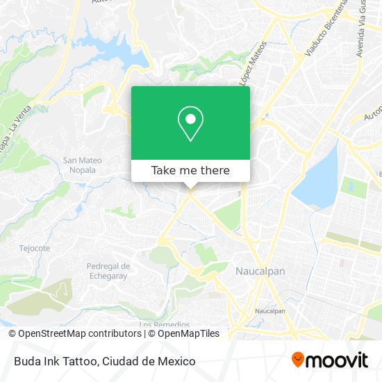 Buda Ink Tattoo map