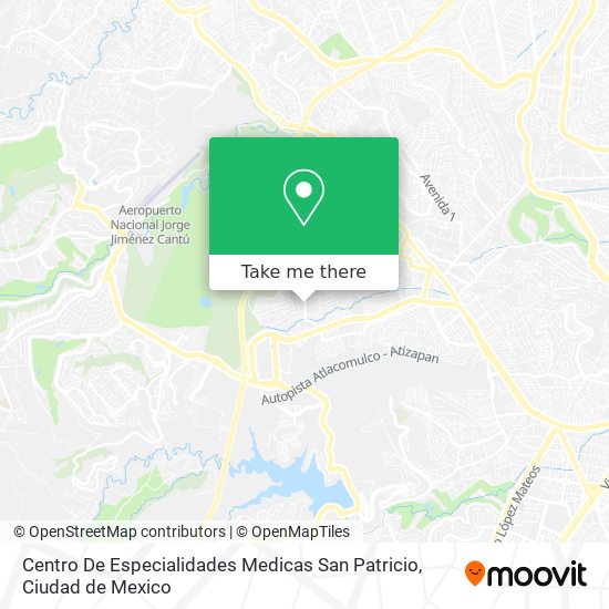 Centro De Especialidades Medicas San Patricio map