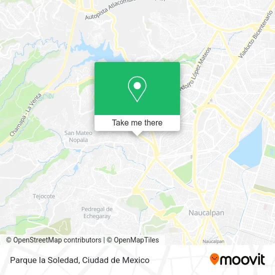 Mapa de Parque la Soledad