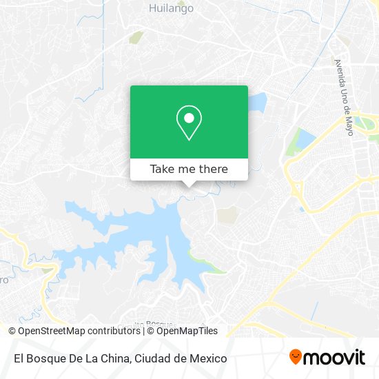 El Bosque De La China map