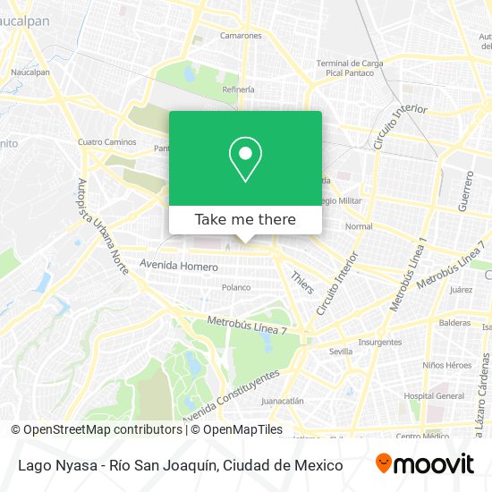 Lago Nyasa - Río San Joaquín map