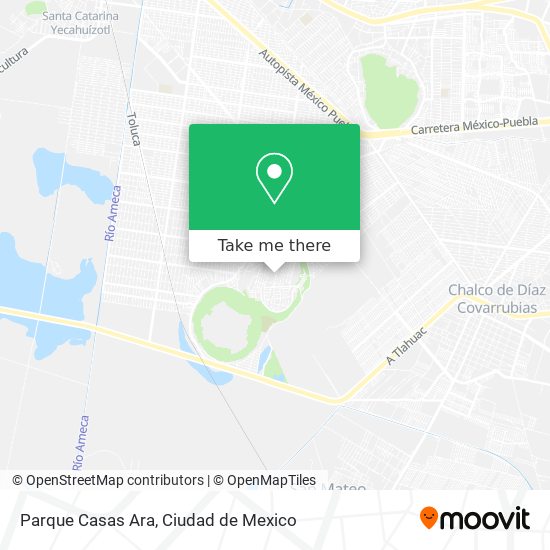 Parque Casas Ara map