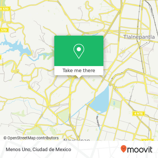 Menos Uno map