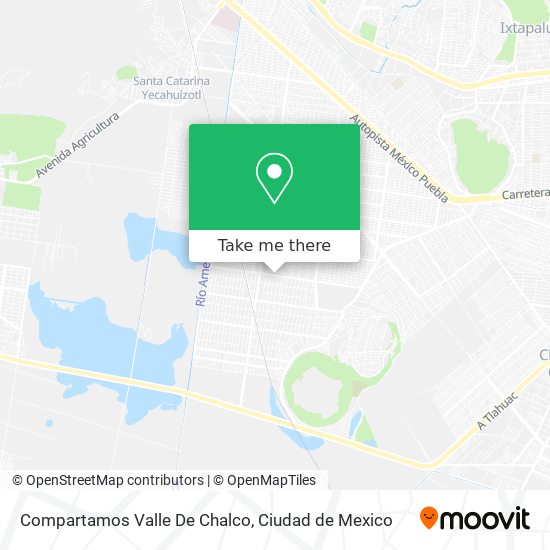 Compartamos Valle De Chalco map