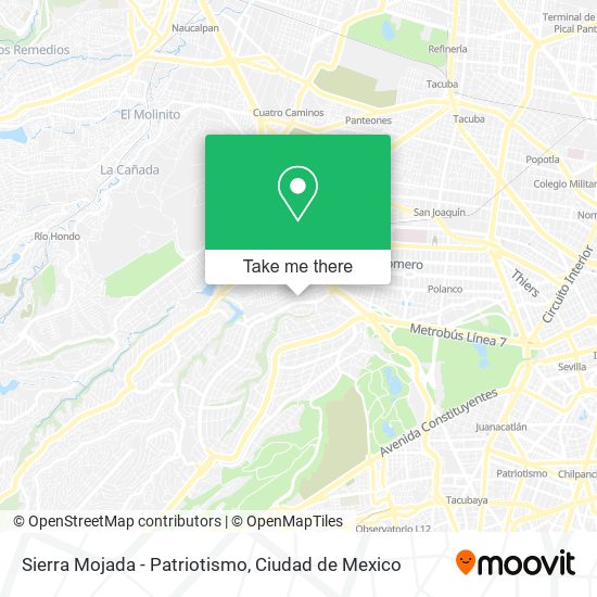 Mapa de Sierra Mojada - Patriotismo