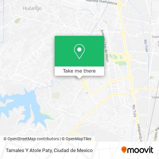 Tamales Y Atole Paty map