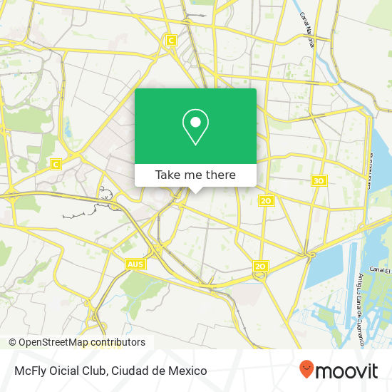 McFly Oicial Club map