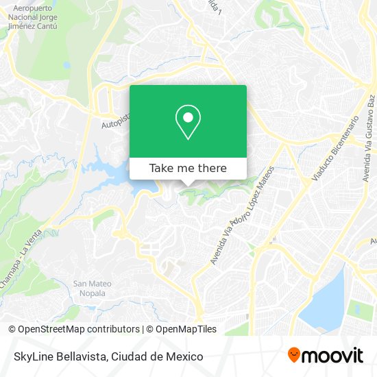Mapa de SkyLine Bellavista